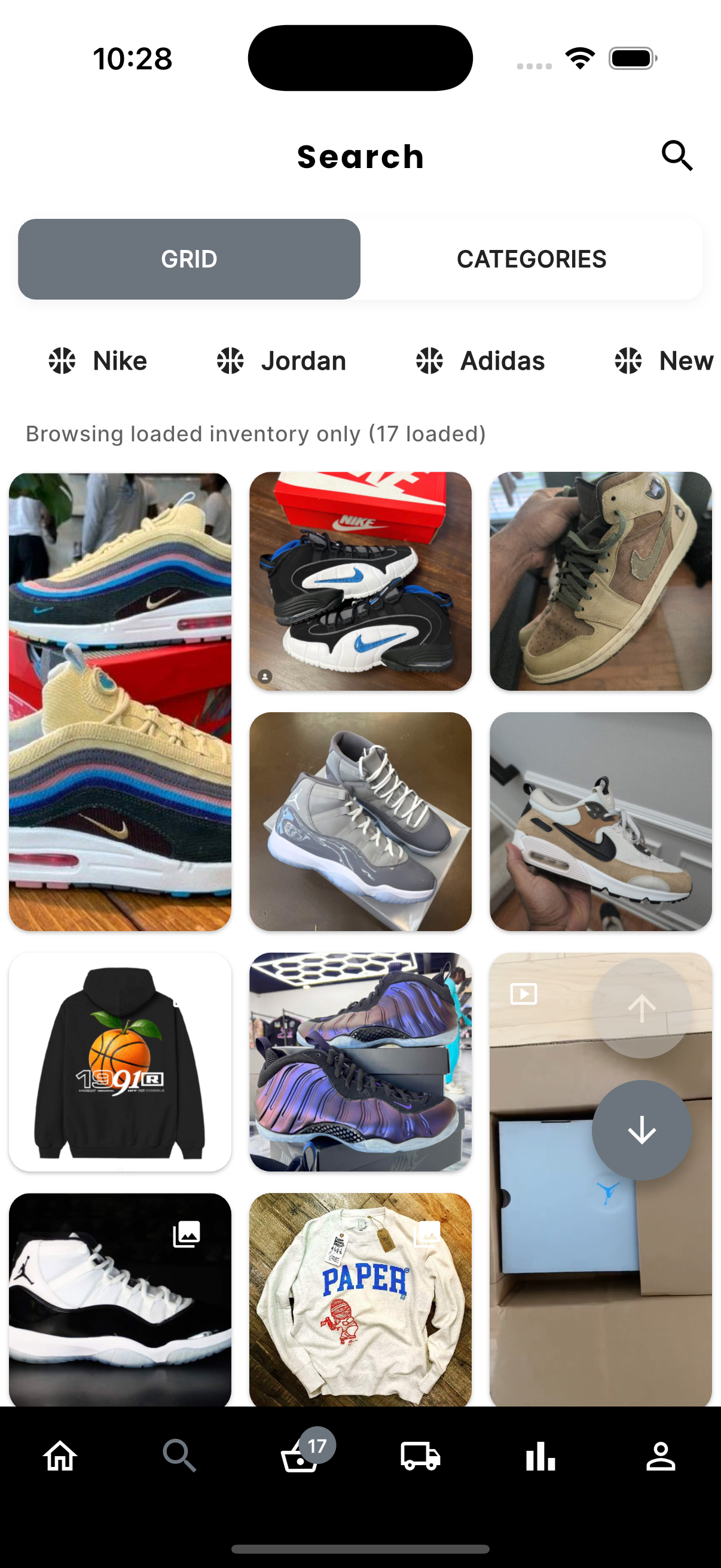 vndy app product feed
