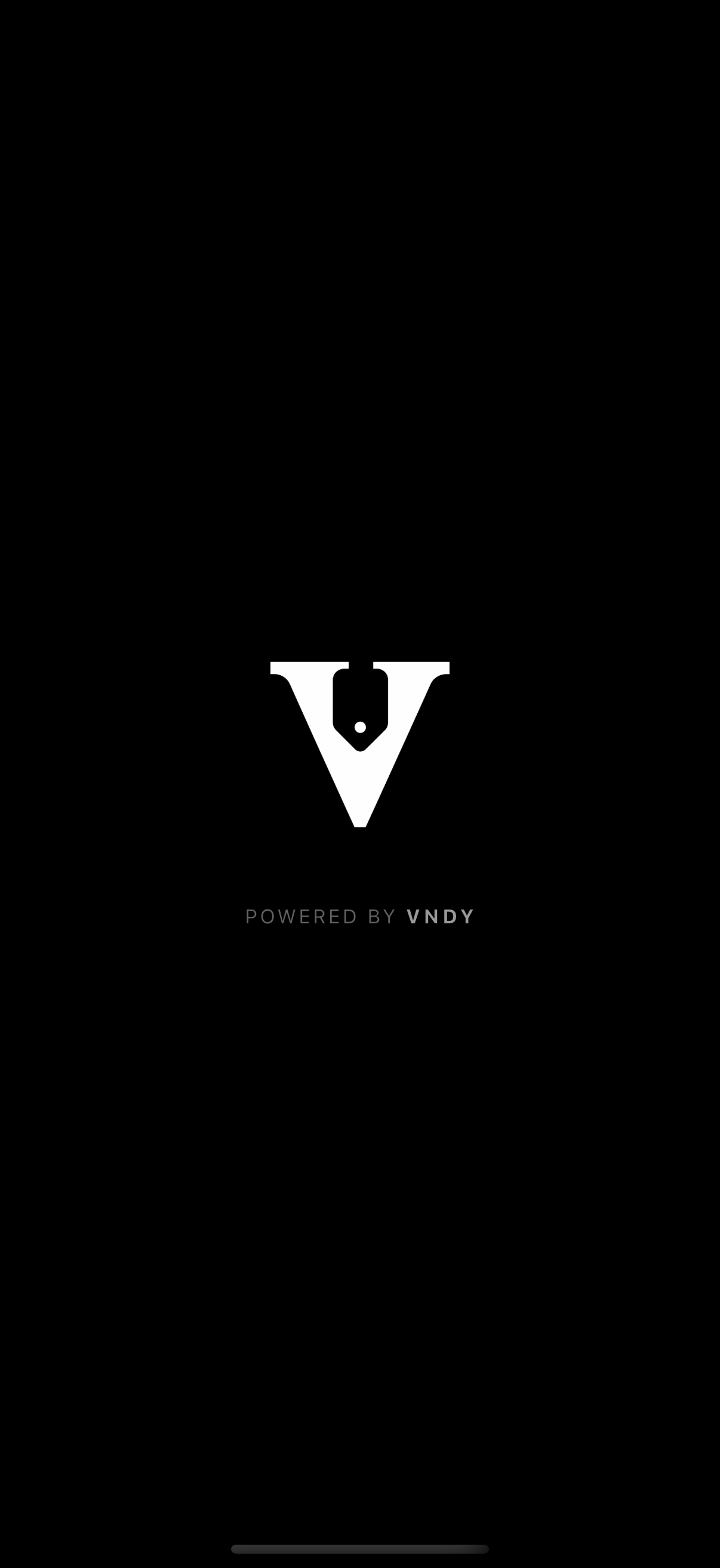 vndy app splash screen